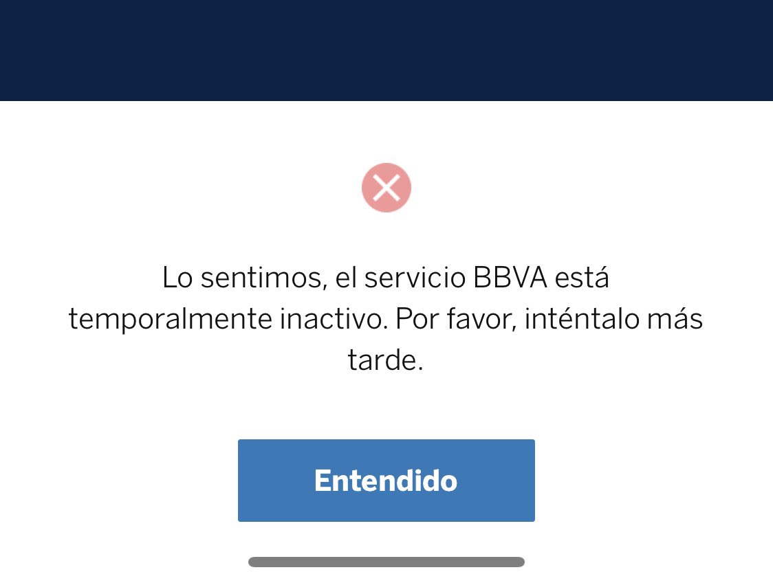 Charly_F_'s tweet photo. @BBVA_Mex hola, me ayudan por favor? Dese ayer está así la app https://t.co/QFWPgrK3EG