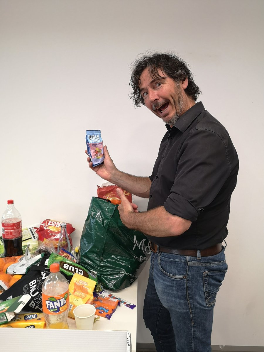 FiredByDesign's tweet photo. Thank you @Bubble_Agency for the ISE Daily care package! Sander was sorry he explored UK treats! https://t.co/HkHmAv0jPj