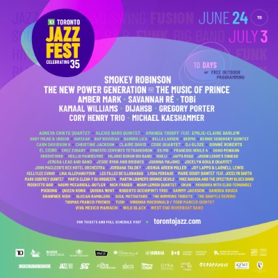 Canadian Beats (@canadianbeats1) on Twitter photo The <a href="/TorontoJazzFest/">Toronto Jazz Fest</a> Announces its 35th Anniversary Programming from June 24- July 3, 2022! Find out more information now at #CanadianBeats! The <a href="/TorontoJazzFest/">Toronto Jazz Fest</a> Announces its 35th Anniversary Programming from June 24- July 3, 2022! Find out more information now at #CanadianBeats!