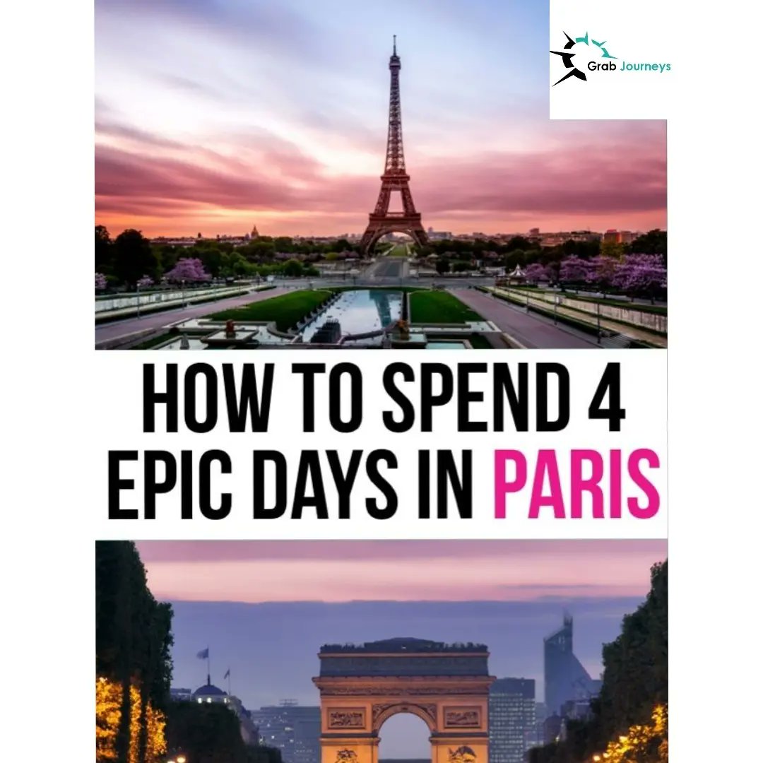 grabjourneys's tweet photo. The Ultimate 4 Days In Paris Itinerary -
Planning a trip to Paris? Here you will find the only 4 days in Paris itinerary that you will ever need| Where to go &amp; what to do when you have 4 days in Paris to explore #paris #france #europe #travel https://t.co/hiJFW5A85H
