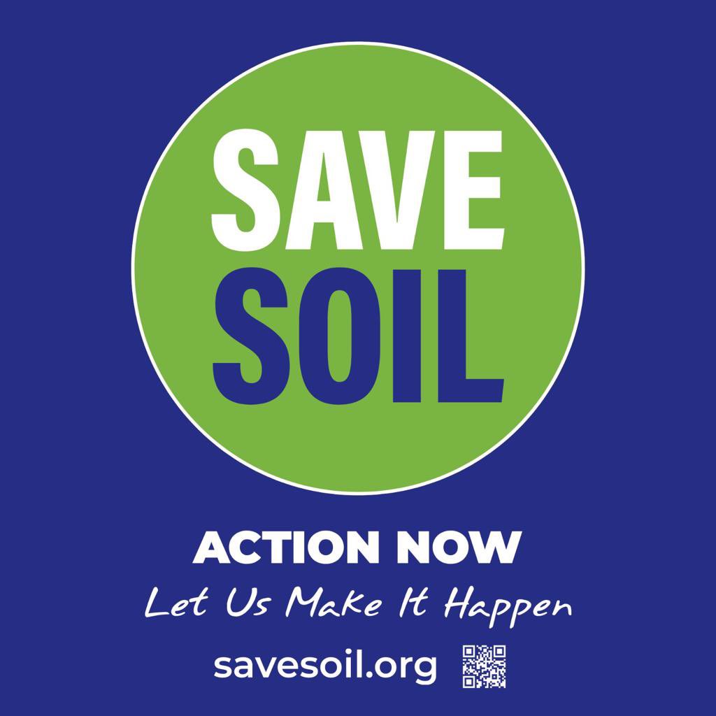 Mayuriisha's tweet photo. The 195 countries in COP15 can conserve soil by formulating policies in their respective countries based on their soil quality, climate and other factors. Sadhguru’s speech is very crucial at this moment. #SaveSoilAtCOP15 https://t.co/TPKQnxqnLQ