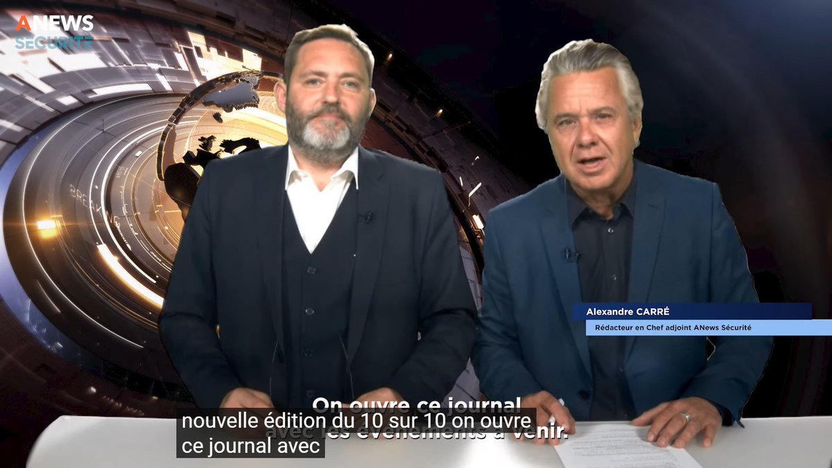 JT 10/10 mai 2022, toute l'actu de la sécurité globale 👇 
▶ bit.ly/3Fyfy7y

Le JT d’actualité générale dans l’univers de la #sécurité.