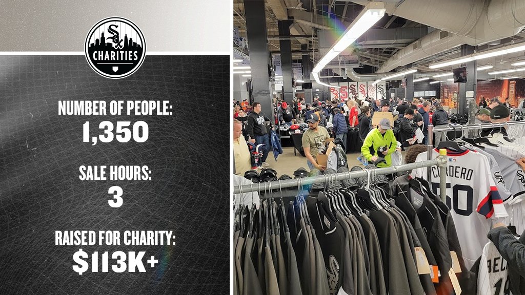 Chicago White Sox Charities host annual holiday garage sale