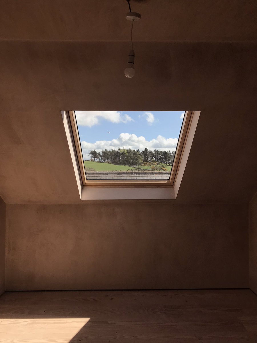 SummersonRob's tweet image. #clayworks plaster to finish internally @GreatSpaceUK