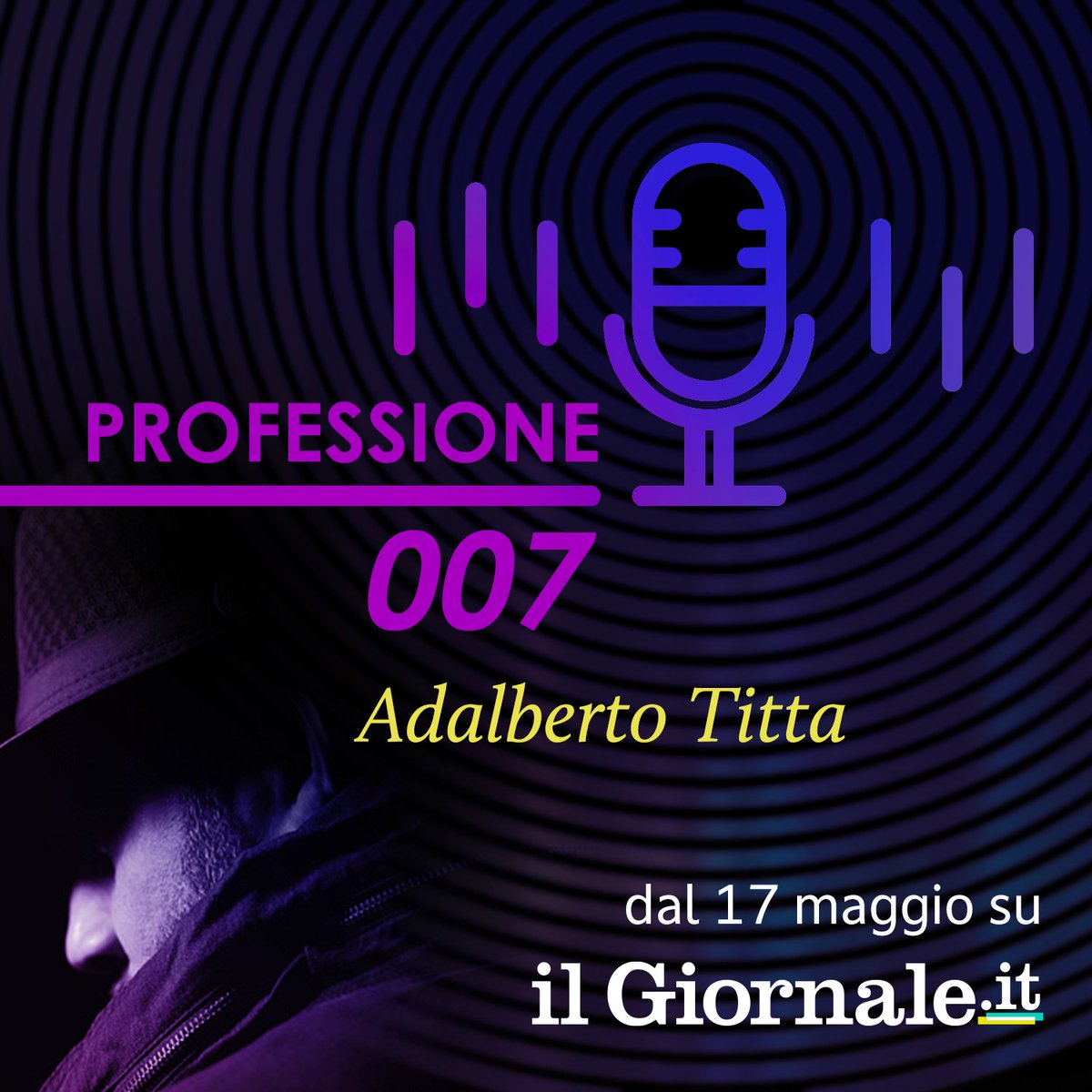 ilgiornale's tweet photo. Mentre ascoltiamo la storia di #JamesJesusAngleton, il protagonista dell'ultimo episodio di #Professione007, un'anticipazione per la prossima settimana. Il 17 maggio, Dark Side e https://t.co/MffiZAV8AI ci porteranno alla scoperta di #AdalbertoTitta

➡️  https://t.co/cBWL6gRxOI https://t.co/o6BAsMrKZC