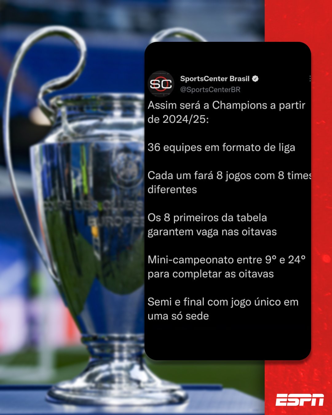 SportsCenterBR - Esses são os resultados dos jogos de