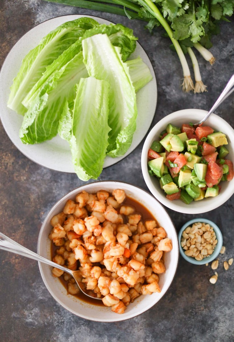 These lettuce wraps are handheld flavor explosions that are guaranteed to put a little extra spring in your step. They've got a killer sweet and savory thing going on, and the layers of texture are straight up insanity. 
domesticate-me.com/sti-fried-shri…