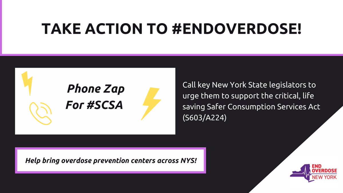 VOCALNewYork's tweet photo. Help us pass Safer Consumption Services Act— which would authorize overdose prevention centers across NYS!

With a NYer dying every 90 mins from preventable overdose, we must let legislators know how badly our communities need OPCs. 

MORE DETAILS HERE: https://t.co/uA0QePXuWR https://t.co/wtnEBzizhY