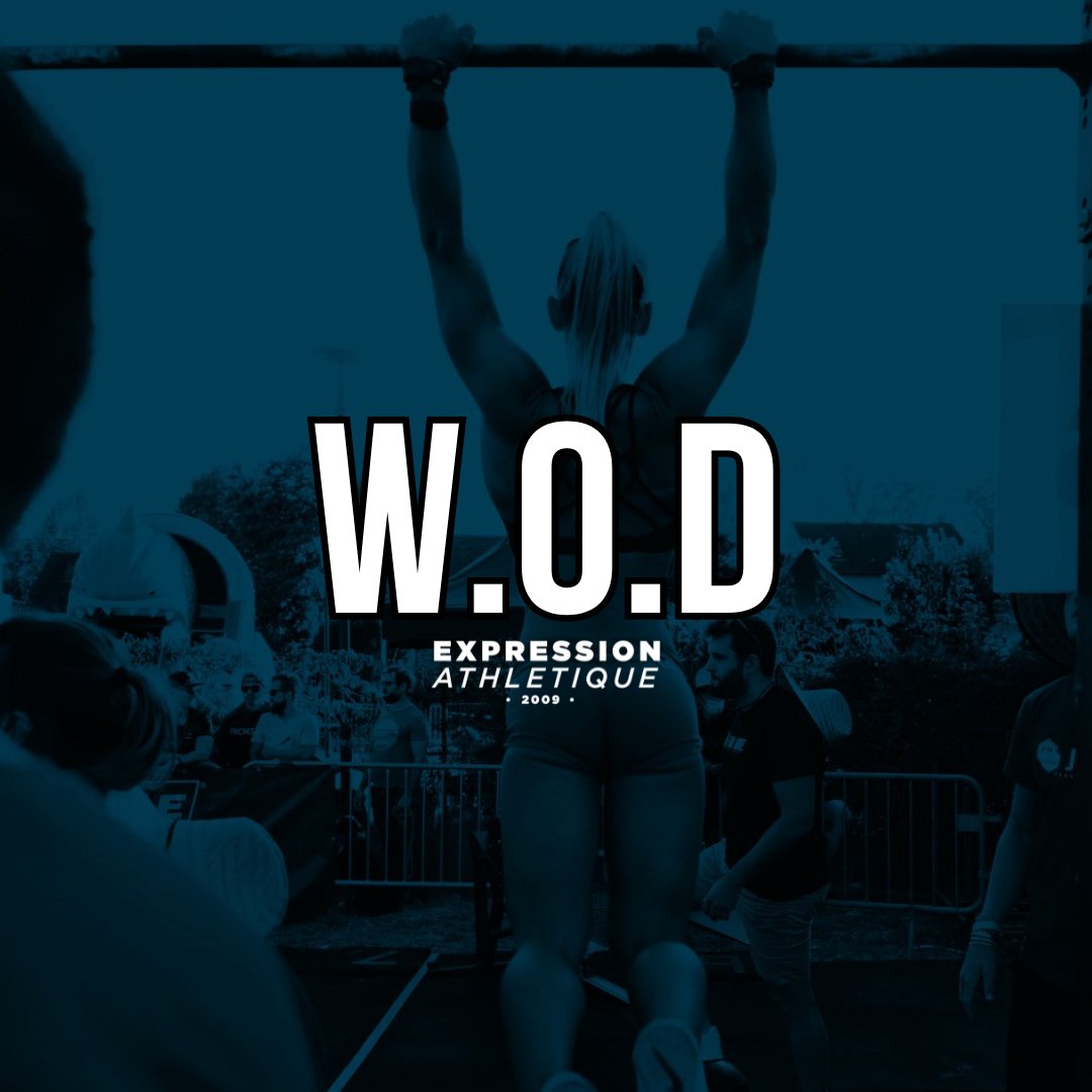ExpressionAthlt's tweet image. W.O.D #EAFitness 🔥

EVERY 4&apos; 400 M Run Start at 0&apos;
5 Pull Up 
10 Push Up 
15 Air Squats

#Fitness #CrossFit #EAFitness #Fitness #Sport #Gym