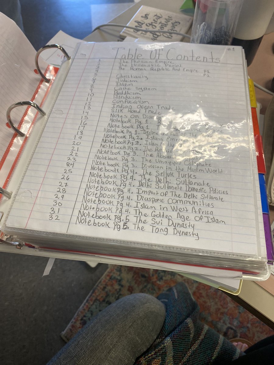 MsDsKids's tweet photo. A peak at what our APWH kids have worked so hard on this year! A whole years worth of work to study from! #organized #WEARECHSINDIANS #theclevelandisdway #CHSCommitment
#MsDsKids #relationshipsmatter #WhyITeach https://t.co/Ks6N1F0oru