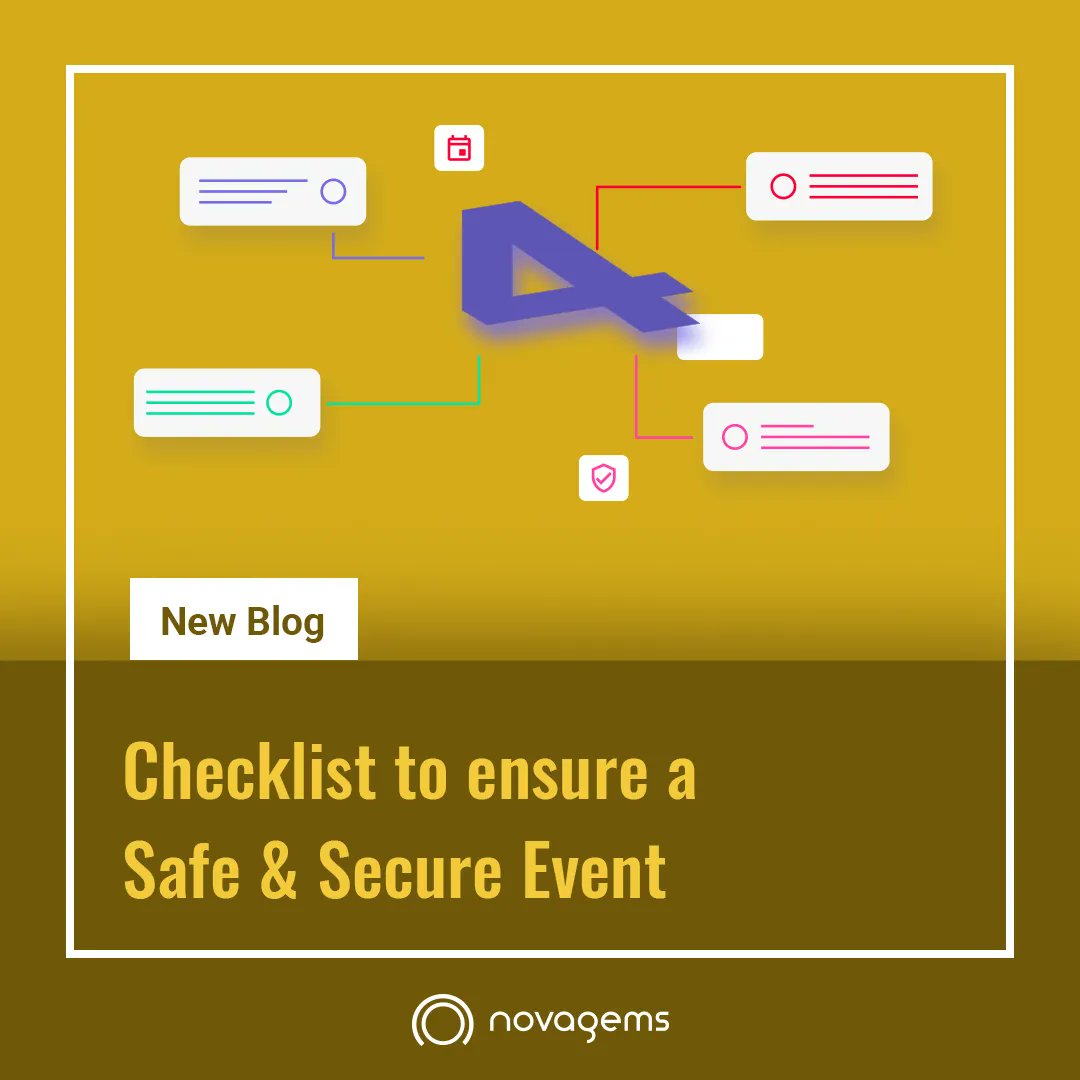 NovagemsInc's tweet photo. In this blog, we offer some tips to help you plan a safe and secure event. Read Now - https://t.co/XLyAXi6e67
.
#novagems
#novage
#securityguardsoftware
#securityguard
#newblogpost https://t.co/0FUPO8CrI1