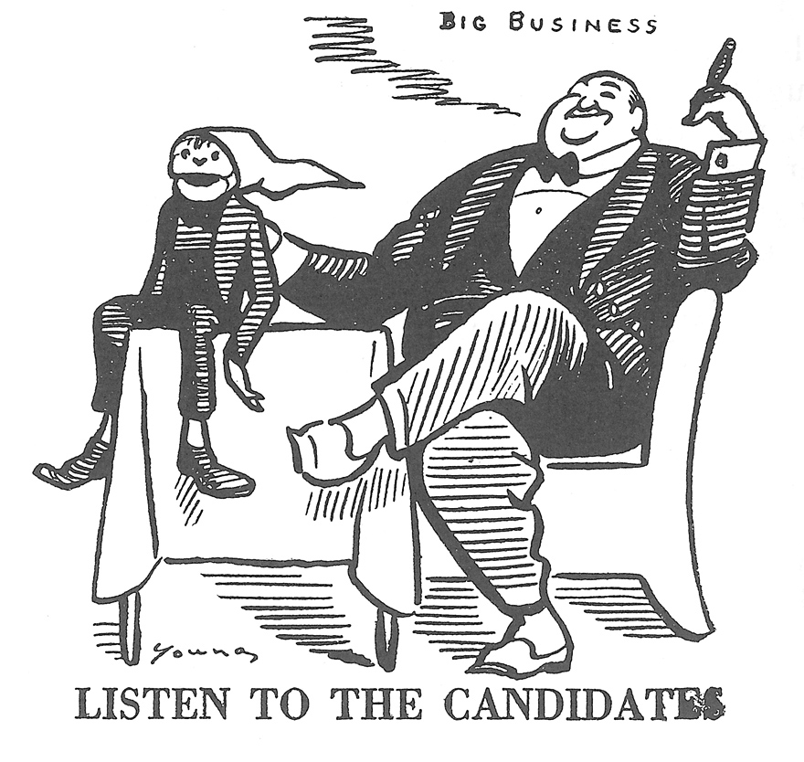 SkiesWater's tweet photo. Government is regulated by big business money. https://t.co/bioocR3FSi