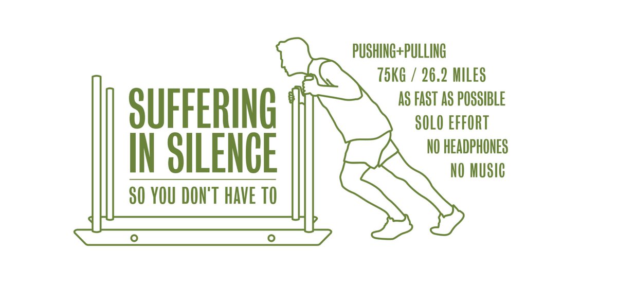 Michael Coates (@michael__coates) on Twitter photo Saturday 14th May, 0900hrs start, MANOR gym, Pushing and pulling a 75kg sled, 26.2 miles to raise funds and awareness for <a href="/NCS_CALM/">NCS : CALMzone</a>. Too many people suffer in silence to the point of suicide. Please share, donate and/or speak to someone if needed -
justgiving.com/fundraising/ma… Saturday 14th May, 0900hrs start, MANOR gym, Pushing and pulling a 75kg sled, 26.2 miles to raise funds and awareness for <a href="/NCS_CALM/">NCS : CALMzone</a>. Too many people suffer in silence to the point of suicide. Please share, donate and/or speak to someone if needed -
justgiving.com/fundraising/ma…
