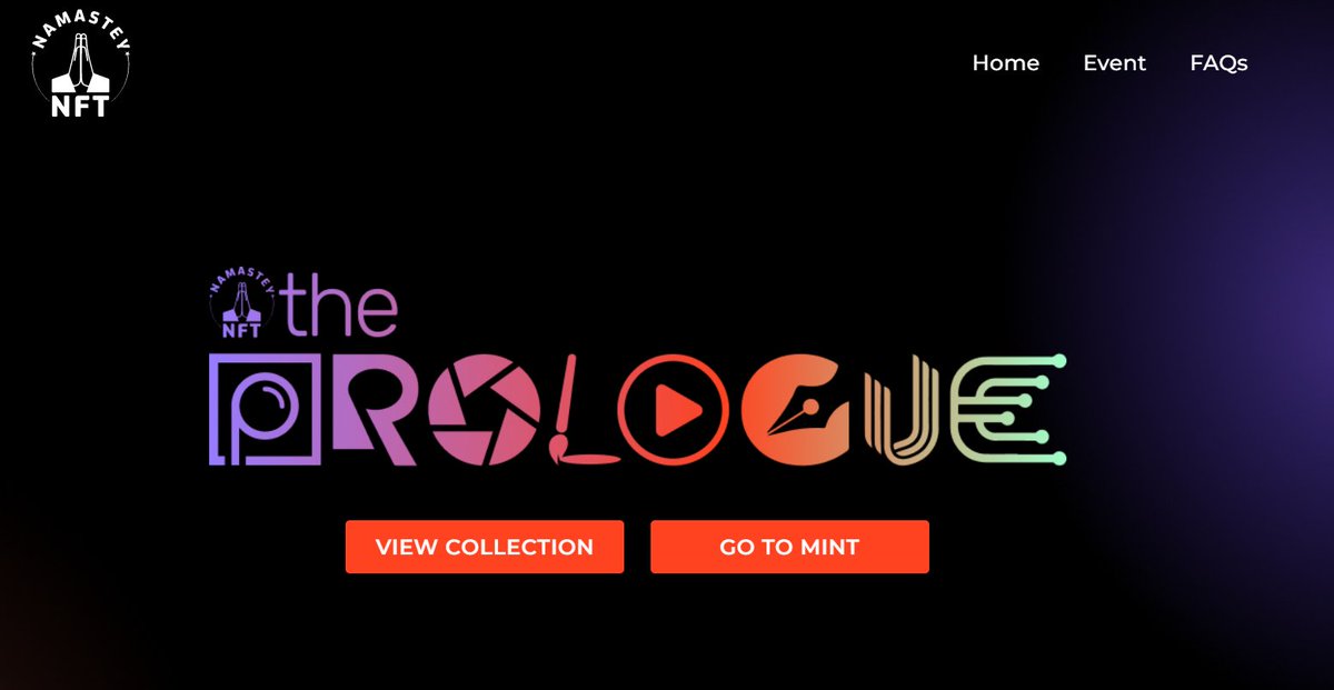 It's live! The Prologue is available to mint right now. 

Grab your piece right now. 

namasteynft.io/the_prologue.h…

#ThePrologue #NamasteyNFTblr