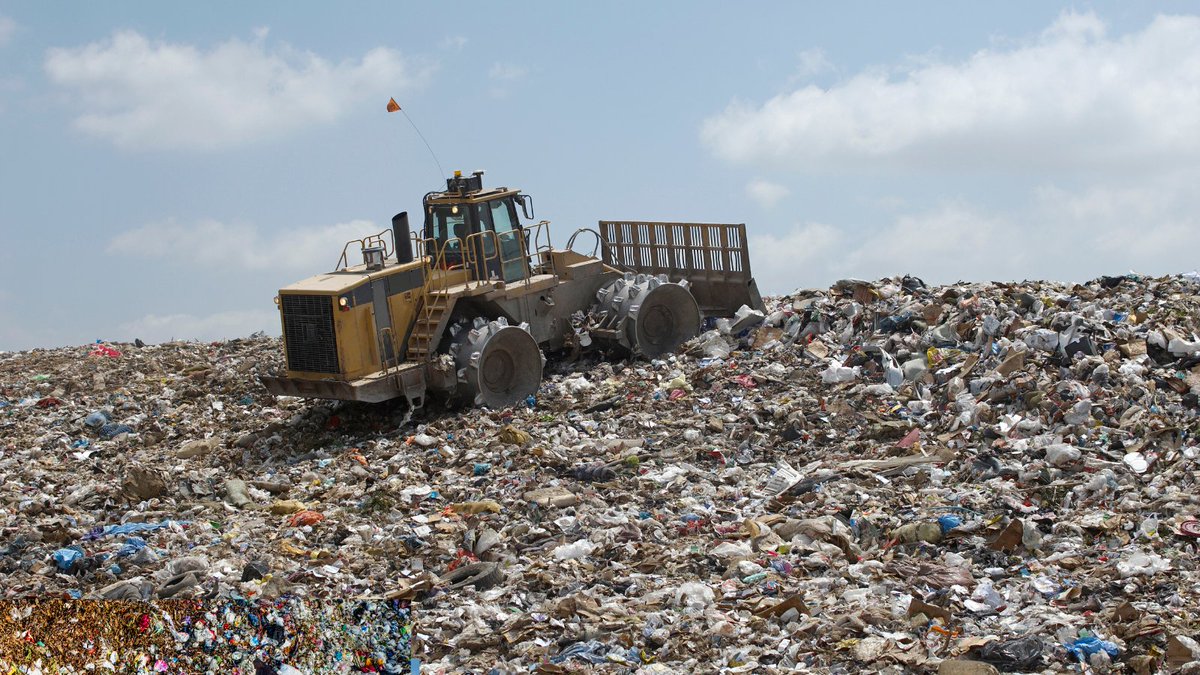 ProClearance's tweet photo. Shocking landfill fact of the day: On average, people in the UK dispose of about 400 kilograms of rubbish annually. That's about seven times our body weight! On the upside, recycling and composting rates are being raised to make us less dependent on landfills in the future. https://t.co/bNjmkWP0vv
