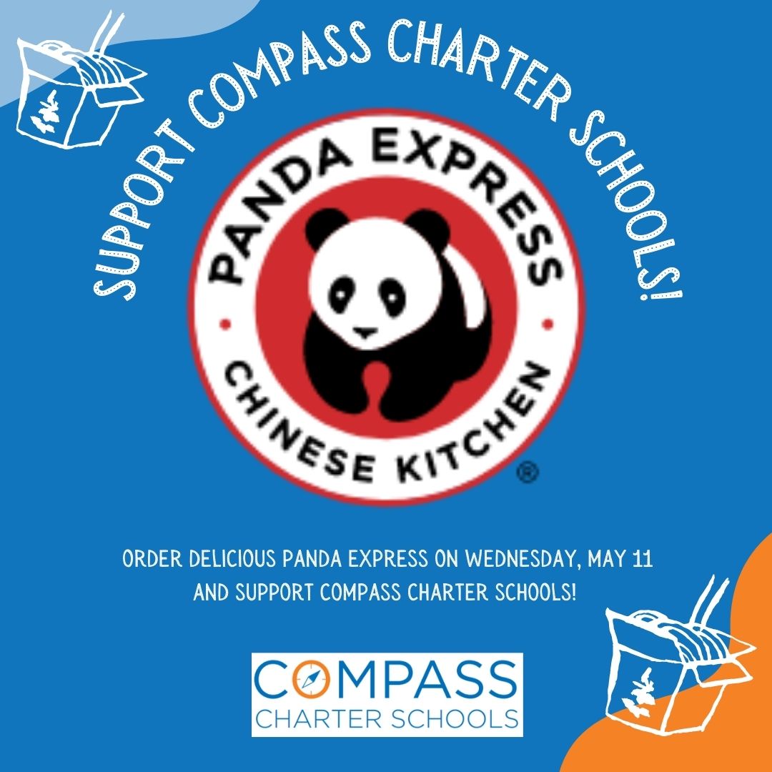 CompassCs's tweet photo. Mark you calendars! Tomorrow is the day to support #Compass #scholars and enjoy some @PandaExpress! 
https://t.co/8kZg4w1BLb

#SupportCompass #GoldStandard #VirtualLearning #CompassExperience https://t.co/uuT2trRAJT