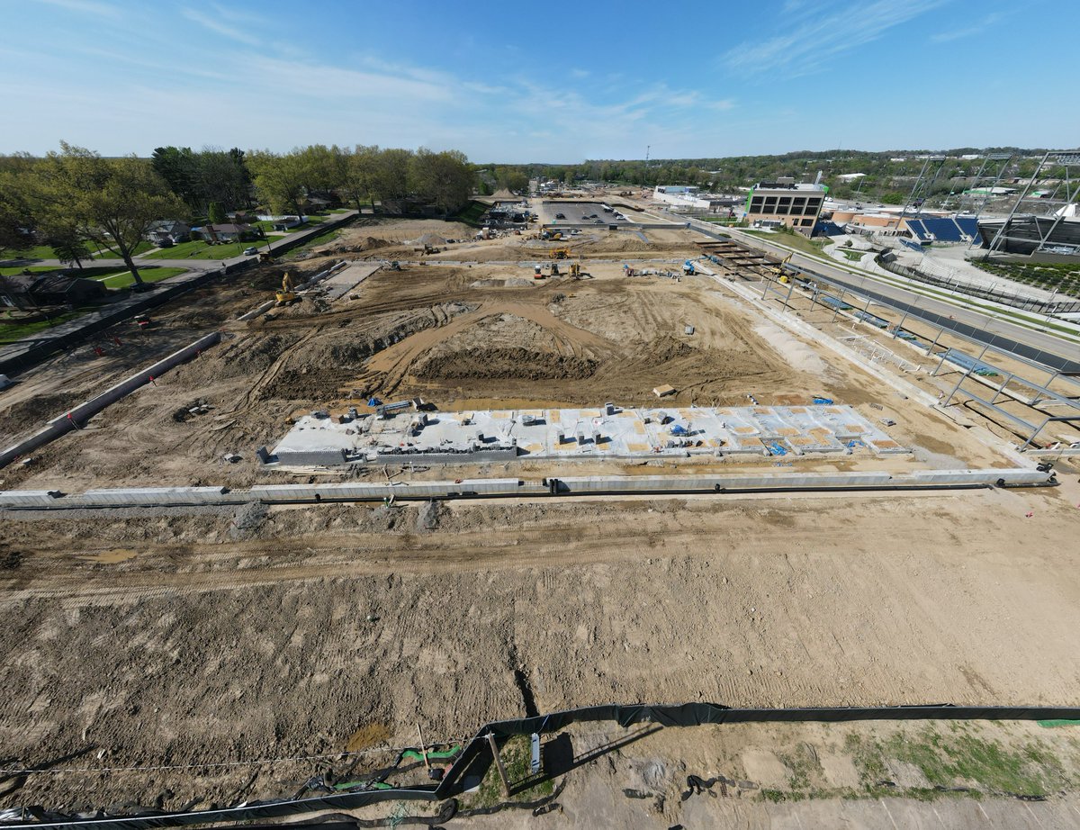 HOFVillage's tweet photo. What a great sight to see! There is a lot of progress, change and growth taking place here at #HOFV! 🚧 What are you most excited for? https://t.co/OTSY06UwwL