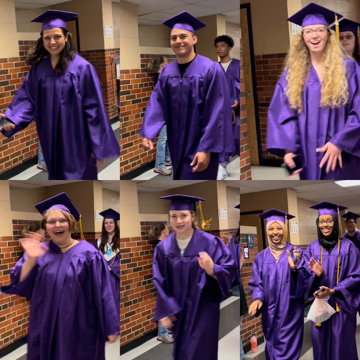 ChouteauSchool's tweet photo. Loved seeing former #ChouteauDragons as Graduates walk the halls for the last time! They’ve grown so much and we can’t believe they are graduating already! We were able to catch a couple photos of some of them… Aren’t they amazing? @NKCSchools @NorthtownNews https://t.co/xIZFODB6kP