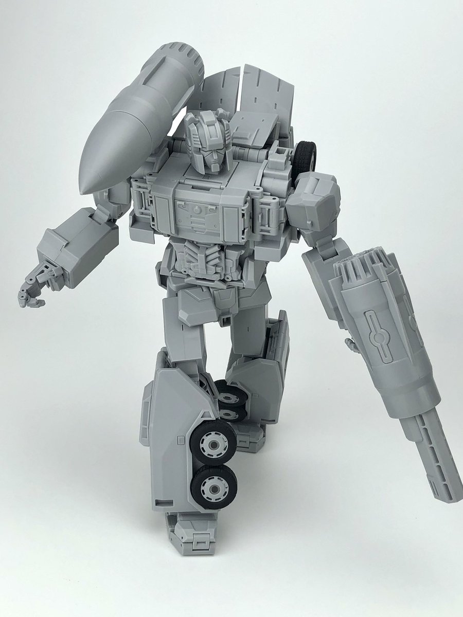 fans_hobby's tweet photo. MB-19 first test shot (made from actual moulds) - 1st ROBOT Mode - Photo PART 3/3 ! 

#fanshobby #thirdpartytransformers #masterforce #powermaster #mb19 https://t.co/hQB8IdhL6z