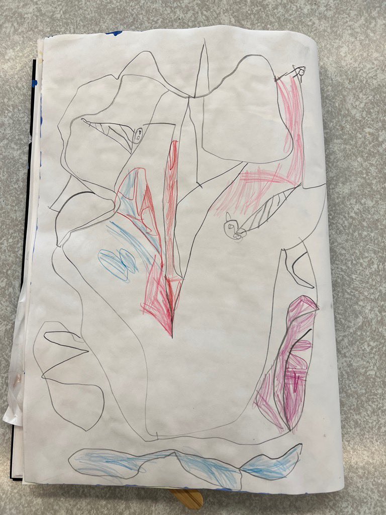 ChilternYR's tweet photo. We then moved on to work in our sketch books. 🤩🤩 https://t.co/bSObxncy3S