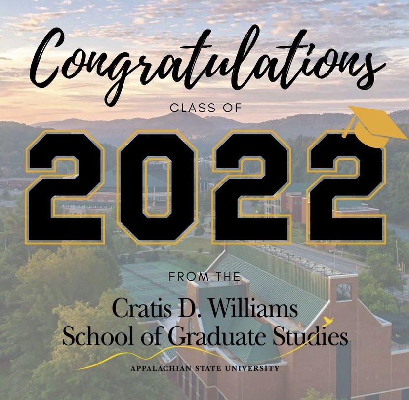 What a wonderful weekend celebrating our graduates! We wish you the best in all of your future endeavors!