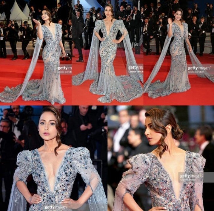 vandana_hina's tweet photo. #HinaKhan is a big celebrity & She is going to roar once again in #Cannes2022 #RedCarpetWalk with her ooze of confidence & positivity which keeps this girl shining brightest like the cluster of Stars all the times
@eyehinakhan make us proud all the times, Good Luck to her https://t.co/WJlboEuurL