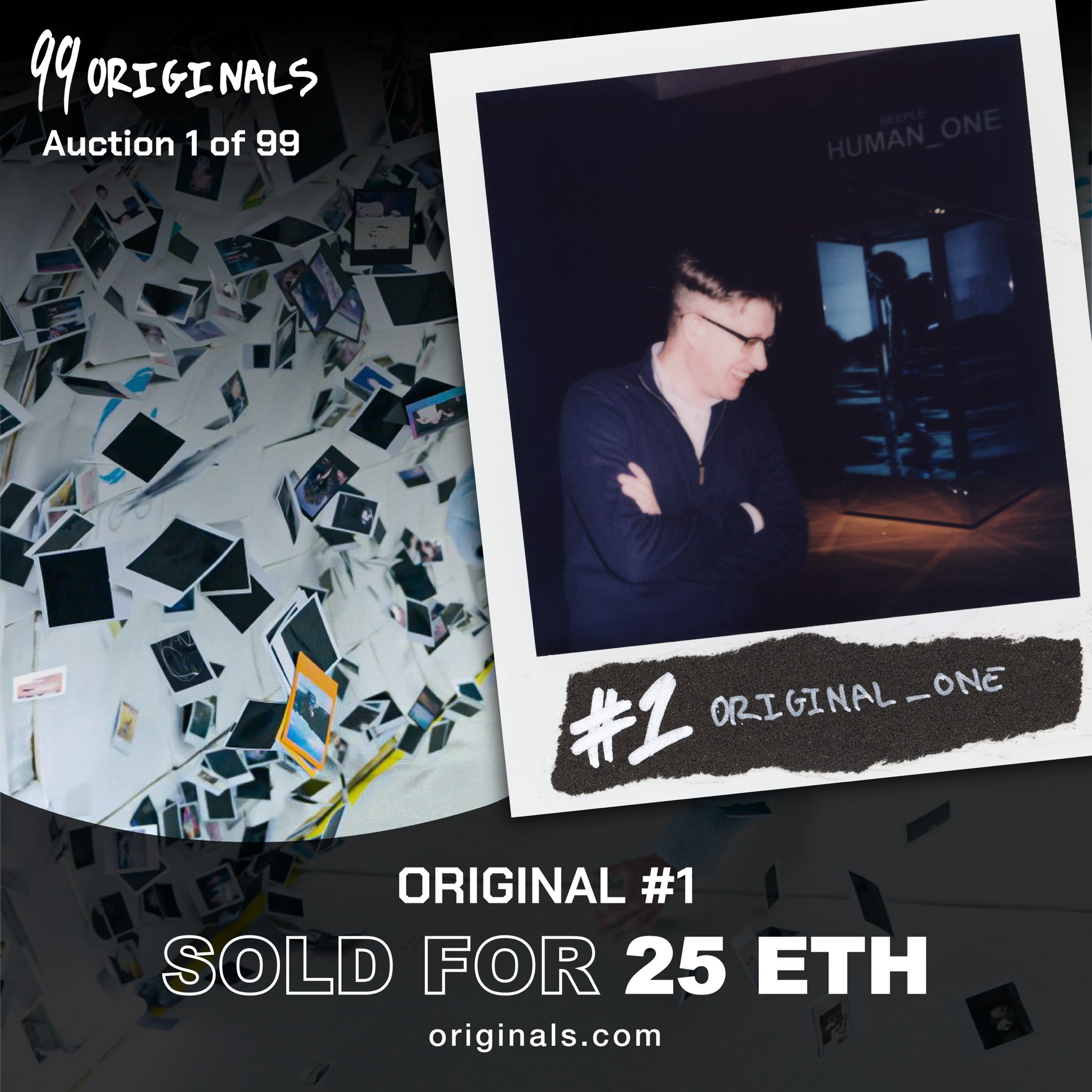 OriginalsDAO On Twitter Original 1 Officially Sells For 25 Eth 60k 