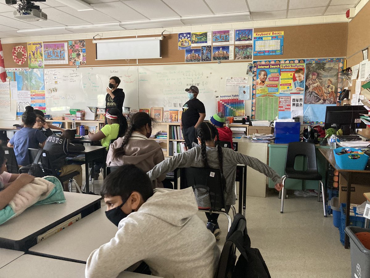 TinaGodsoe's tweet photo. Thank you @KevinMCyr from #BraveEducation for helping the gr. 4s &amp; 5s @CorlissPDSB learn about setting healthy boundaries https://t.co/WTpnlMJh07
