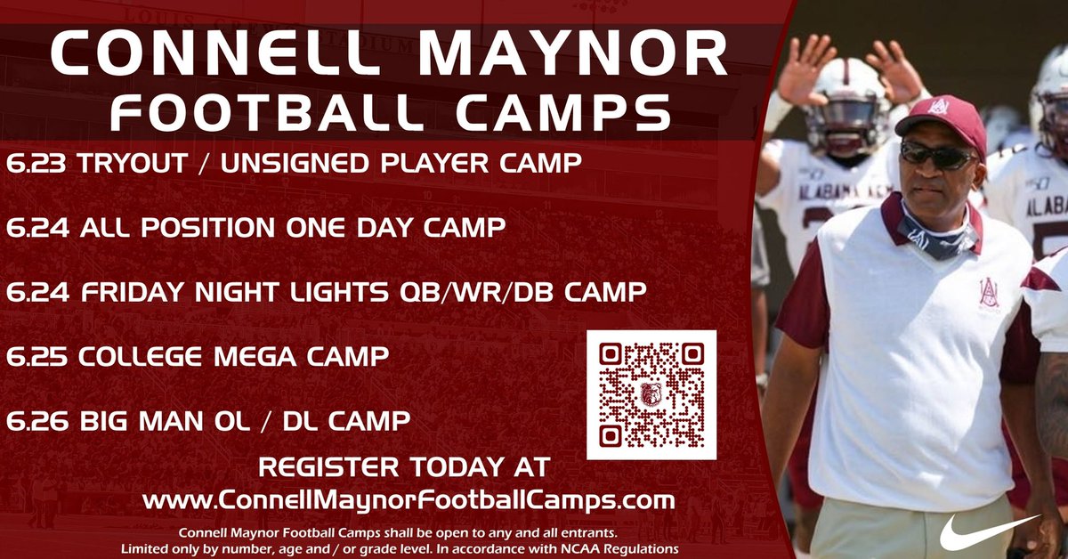 AamufbR's tweet photo. 🚨🚨🚨 Camp Season!!! https://t.co/6EAsDPfWAE