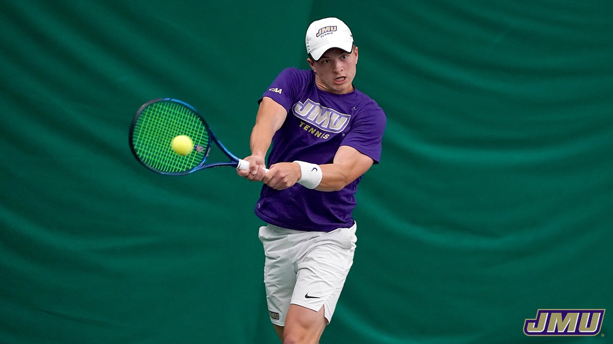 JMUMTennis's tweet photo. Holden Koons became the first JMU men’s tennis athlete to be voted CAA Player of the Year, while he and Youssef Sadek were voted All-CAA.

📰 https://t.co/RScSMkhTt0

#GoDukes https://t.co/A3BfFkNd4H