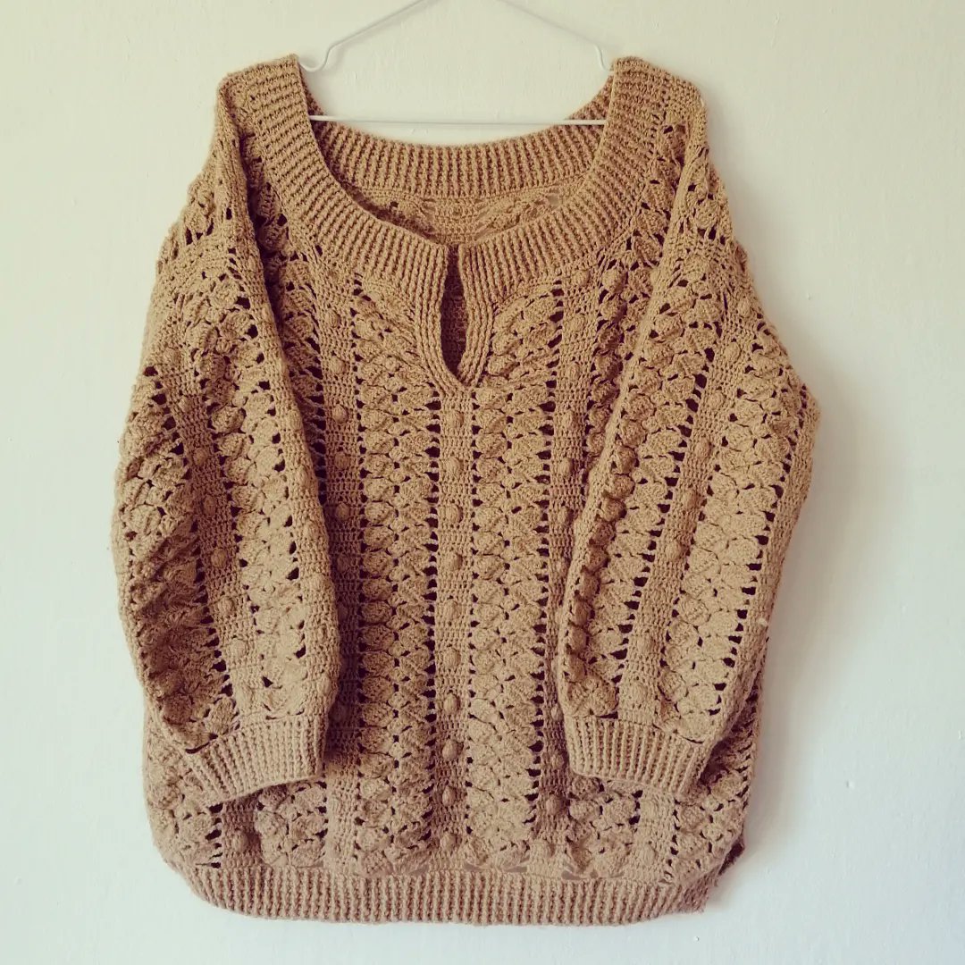 AnnaGamzala's tweet photo. #crochetsweater #crochetinspiration #crochetpattern #crochetfashion #crocheting #naszydełku #handmade #rękodzieło https://t.co/zmjl9GKsu4