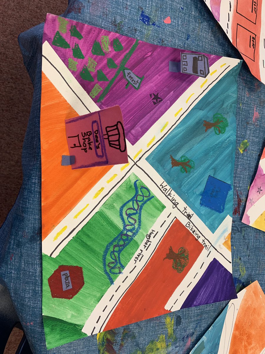 MsCiacciasClass's tweet photo. Lots of fun adding the finishing touches to our community maps. @OnAEA @TDSBLibrary @loriwaserman https://t.co/v0wYimccSc