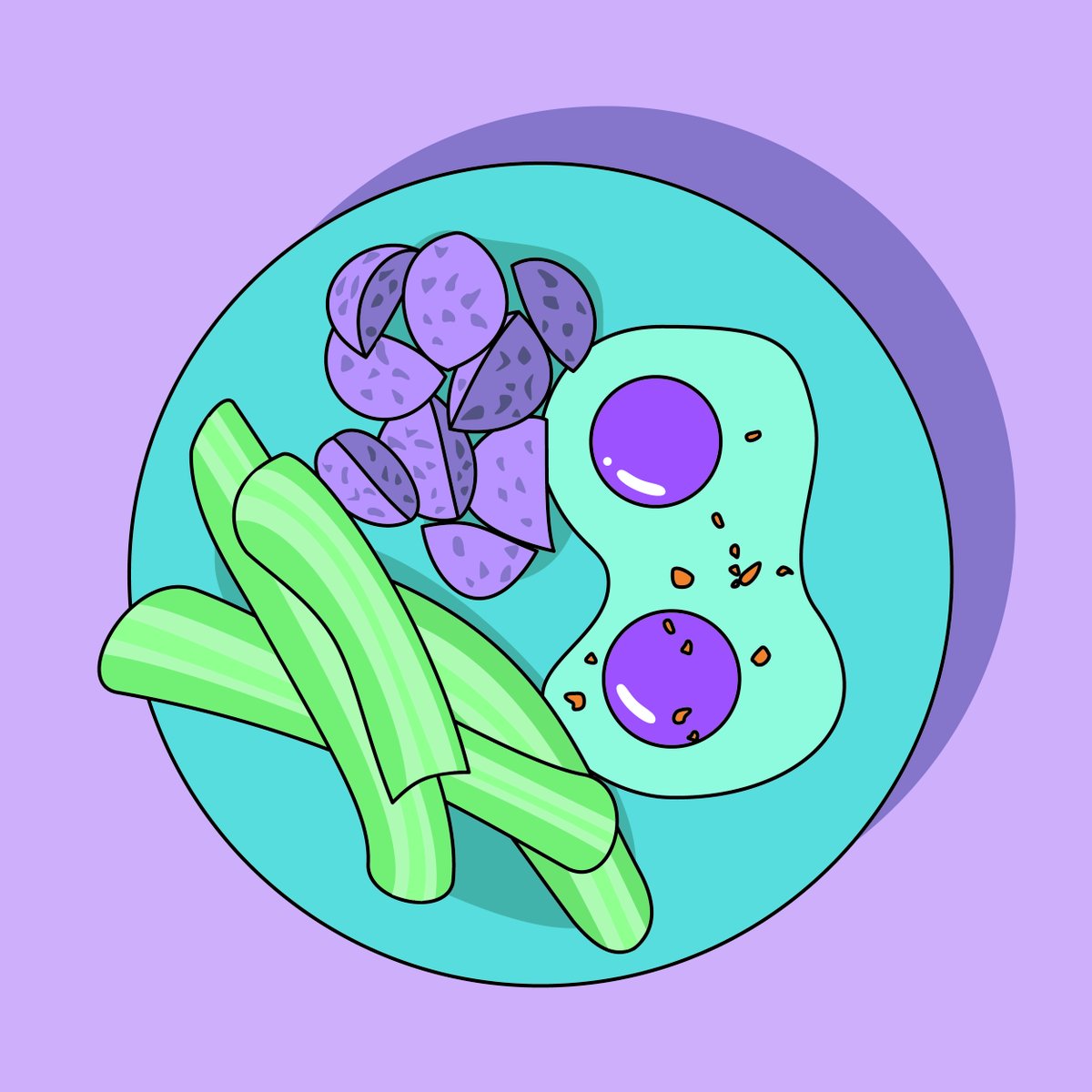 GM Fam! Hope you enjoy your breakfast 💜☀️🥛🍳🥓
#MikoozFam