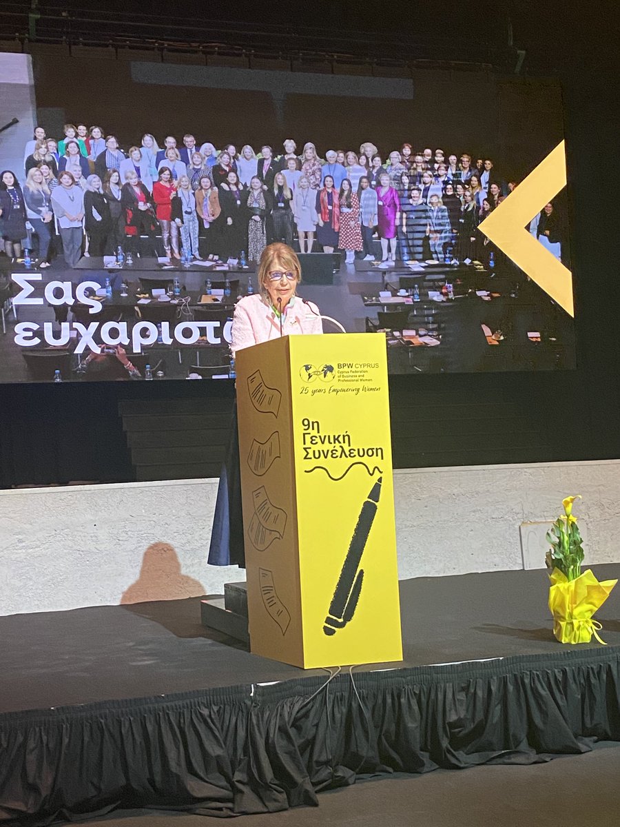 AAttalides's tweet photo. The #BPW Cyprus President, Mary Papadopoulou, sums up the 6 years of her Presidency during the 9th General Election Assembly! 

Congratulations for the excellent work!

#BPWCyprus 

⁦@BPWInternationl⁩ https://t.co/CPPROvIphW