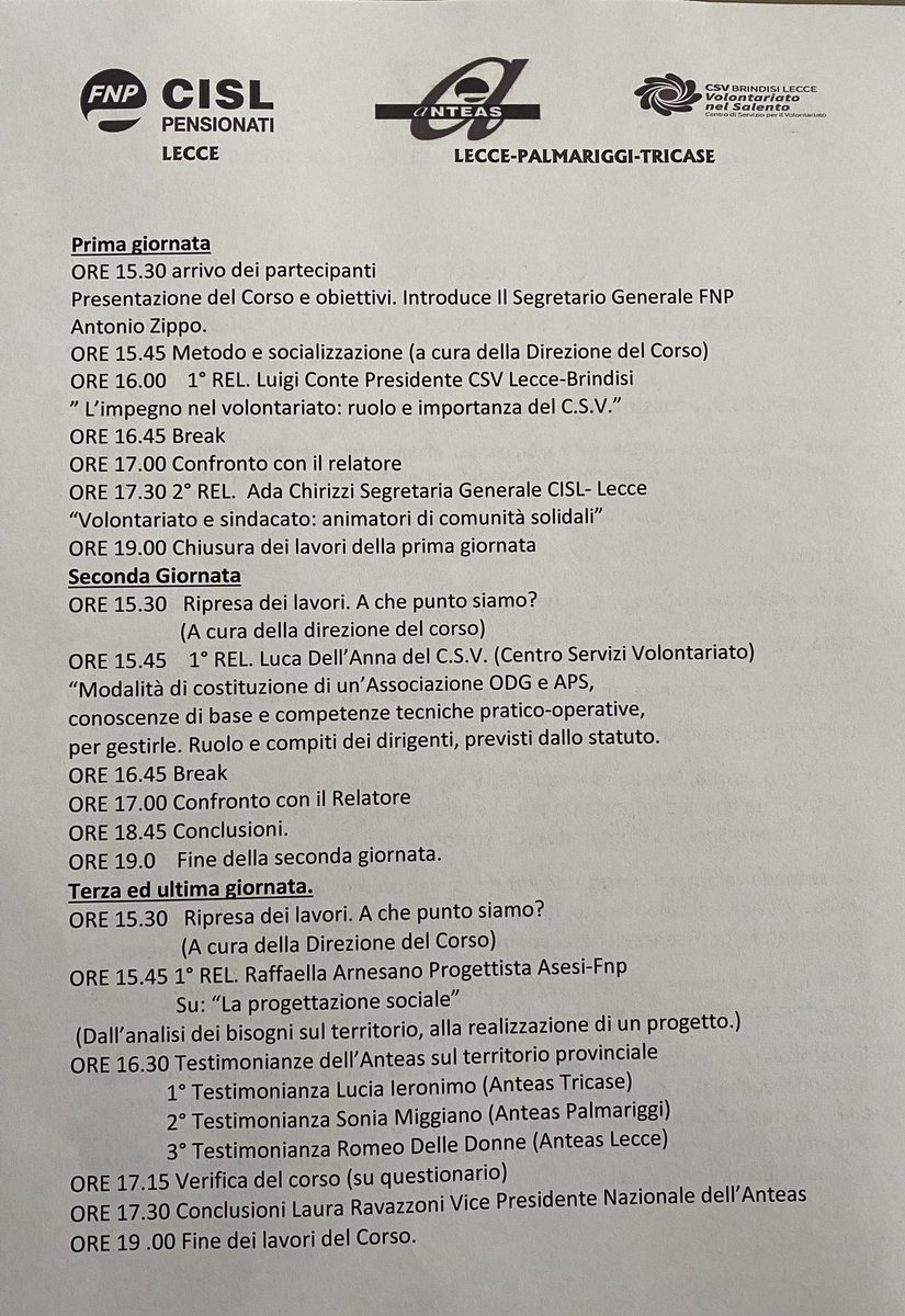 Cisl Lecce tweet media