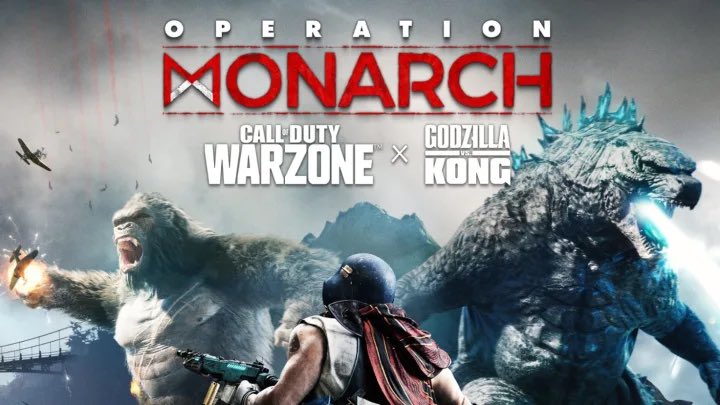 Godzilla and King Kong event start tomorrow in Call of Duty Warzone 
#Vanguard #CallofDuty #Warzone