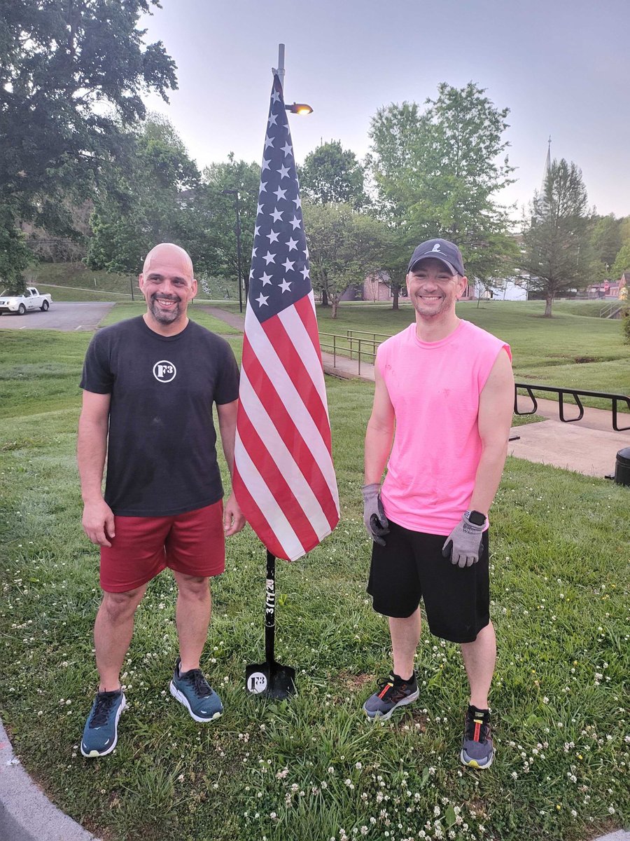 ⁦<a href="/F3Kingsport/">F3 Wilderness Road</a>⁩ Sample and Trolley took on immortal station for first Q vs Q. Trolley took W and continues to next round. Gutterball and TBD coming to ⁦<a href="/F3Kingsport/">F3 Wilderness Road</a>⁩ on 12th