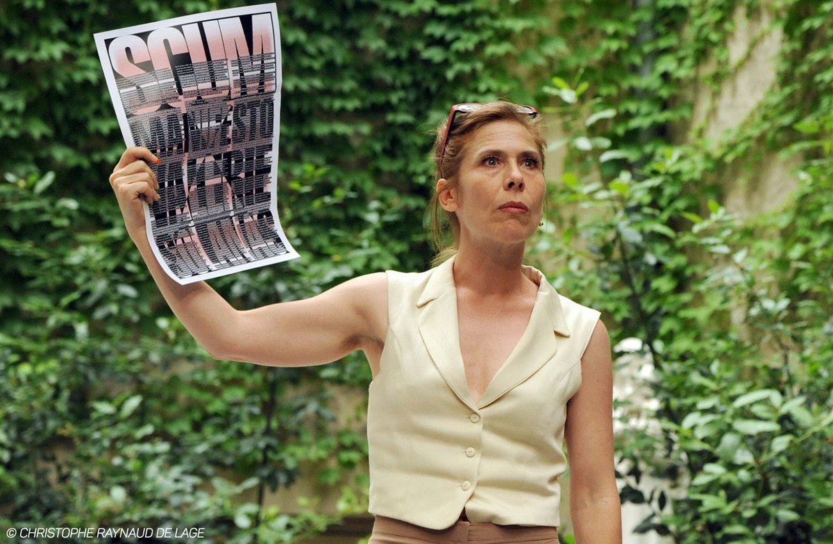 CompagnieTOC's tweet image. [DEMAIN]  
SCUM rodeo en mai au Théâtre La Reine Blanche, Paris
à partir du manifeste féministe et radical SCUM, de Valerie Solanas ⚡️ ✊

Les 11, 12, 14, 17, 19, 21, 24, 26, 28 mai 2022, 21h00
 
&amp;gt; Réservations : reineblanche.com/calendrier/the…
&amp;gt; Plus d&apos;infos :
letoc.fr/Formescourtes/…