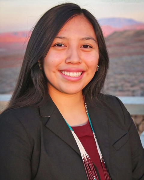 SouthernEdFound's tweet photo. Ashlyn Adakai travels 6 hours round trip to attend a lab at a #CommunityCollege in AZ. There's been a two-year downward trend in #NativeStudent enrollments, primarily due to finances. Many of these students come from low-income families. https://t.co/OuapPPGNgt https://t.co/6VPgexCeMk