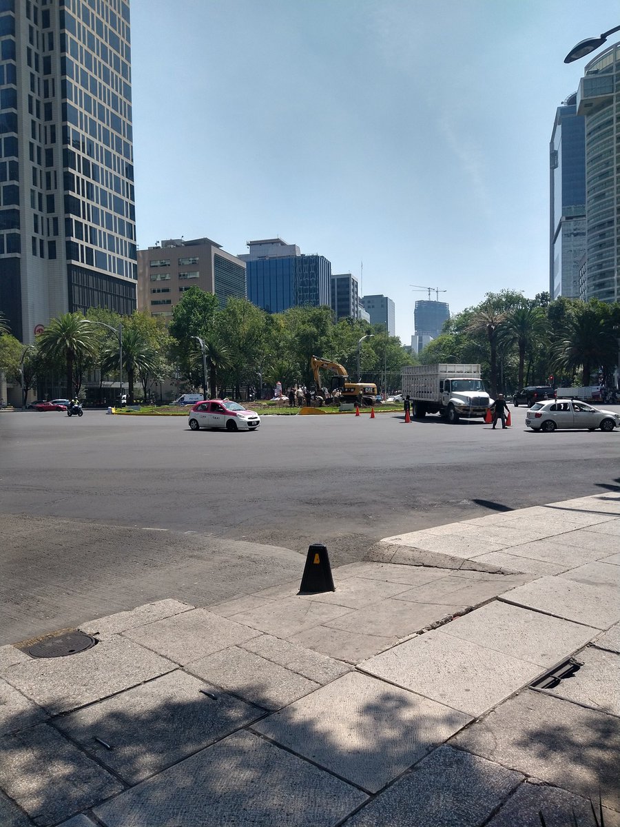 indioverdem's tweet photo. Aprovechando la marcha sobre Reforma ya quitaron "La Palma" esperamos el Ahuehuete!! https://t.co/8xxvXIWHmH
