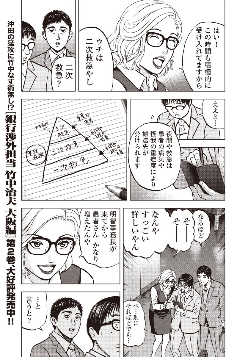 「銀行渉外担当 竹中治夫」シリーズ
病院乗っ取り編 3回目 「火傷痕」2/4 
