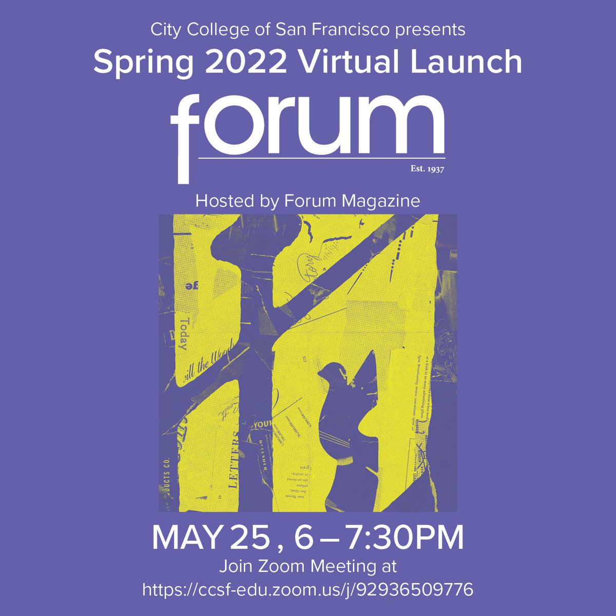 Forum launch party coming up soon!