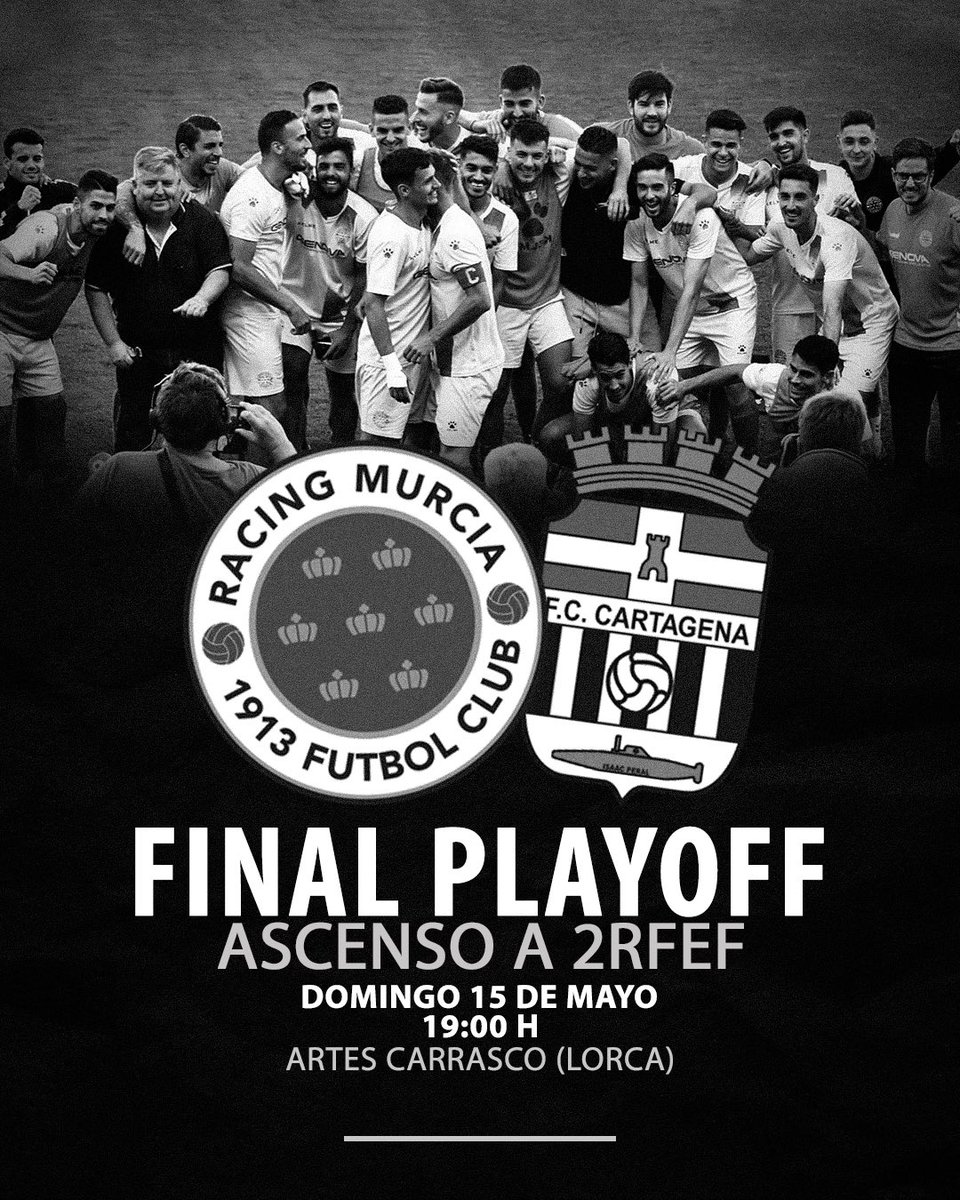 Fedezanetti11's tweet photo. Vamos familia!♥️
#PlayOffSegundaRFEF 

@racingmurciafc https://t.co/BGJX0HdnBH