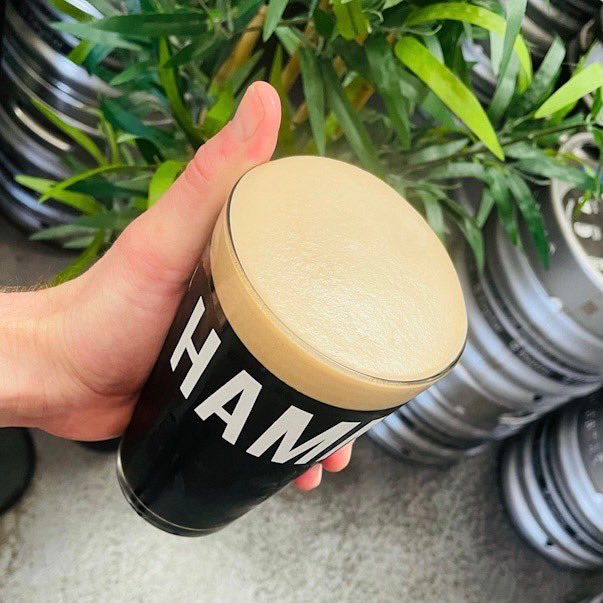 HammertonBrew's tweet photo. Launch day is almost upon us! From Thursday ‘TINT’ our dark, creamy &amp; smooth London Nitro Dry Stout will be pouring exclusively at 16 amazing sites across England during our launch month, for locations, see link in BIO. See you at the bar!! #nitrostout #drystout https://t.co/7U9tuCUeHX