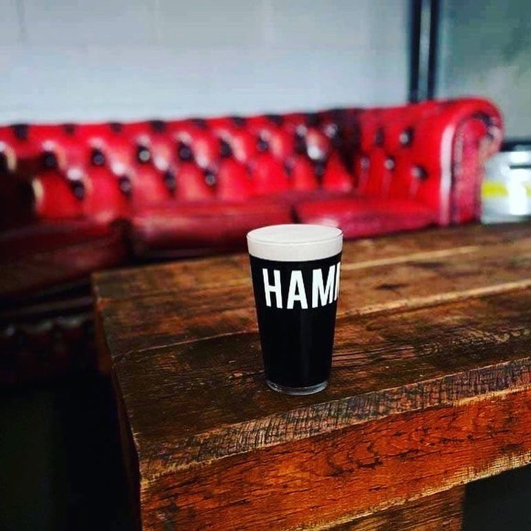 HammertonBrew's tweet photo. Launch day is almost upon us! From Thursday ‘TINT’ our dark, creamy &amp; smooth London Nitro Dry Stout will be pouring exclusively at 16 amazing sites across England during our launch month, for locations, see link in BIO. See you at the bar!! #nitrostout #drystout https://t.co/7U9tuCUeHX