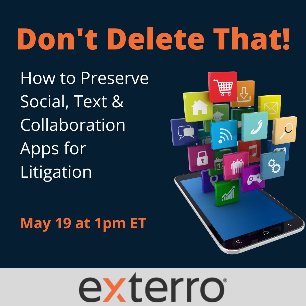 Register now bit.ly/3wfJ6md. Organizations have expanded their usage of communication platforms. These changes present a variety of new legal challenges. Learn how to effectively and efficiently preserve this data. Brought to you by <a href="/Exterro/">Exterro Inc.</a>
