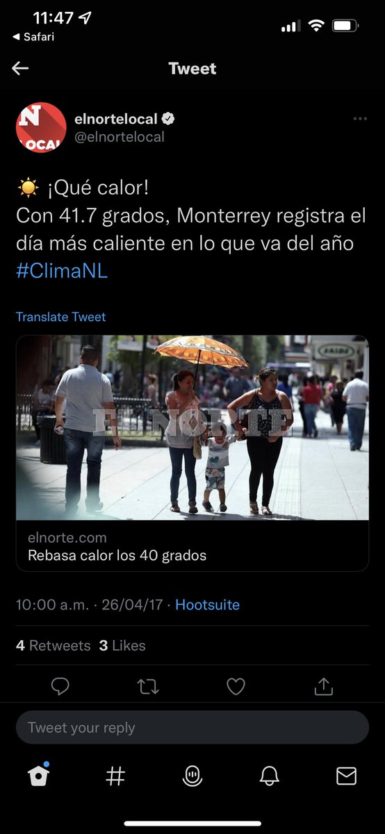 aduthoy's tweet photo. @vicfc7 Aunque fue antes, la continuidad en temperatura caliente afecta en consecuencia los siguientes días. https://t.co/vGe28HOYYa