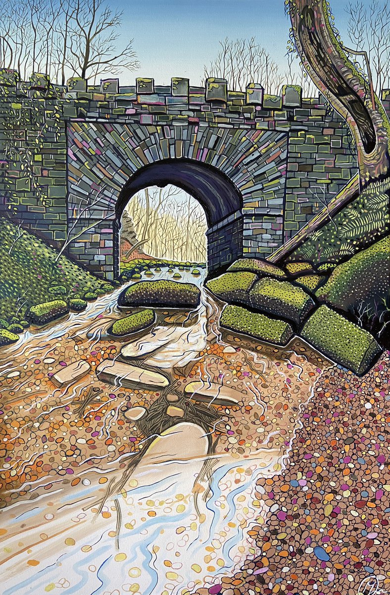 mikeyjonesart's tweet photo. Tunnah’s bridge in Nant Mill near Coedpoeth, Wrexham #Wrexham #NorthWales #wrecsam2025 #Wales #Cymru https://t.co/7aXy934ljY