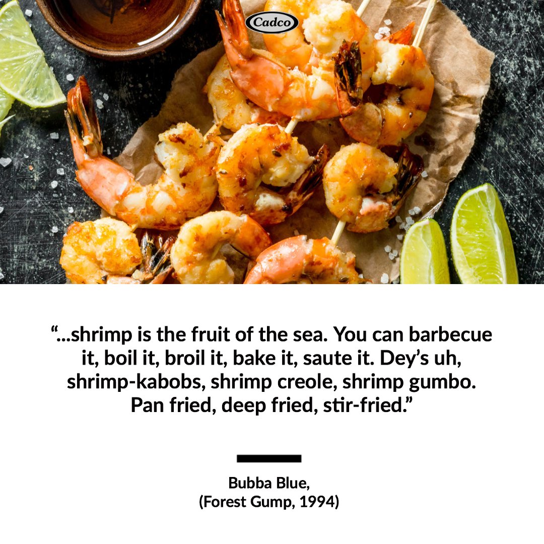 🍤Happy National Shrimp Day! Just like shrimp is the fruit of the sea, you can do so much with our Cadco's variety of equipment. You can boil, broil, bake, roast and grill...
-
Are you going to NRA? Visit booth #7250! 
cadco-ltd.com
-
#nationalshrimpday #nra2022 #cadco