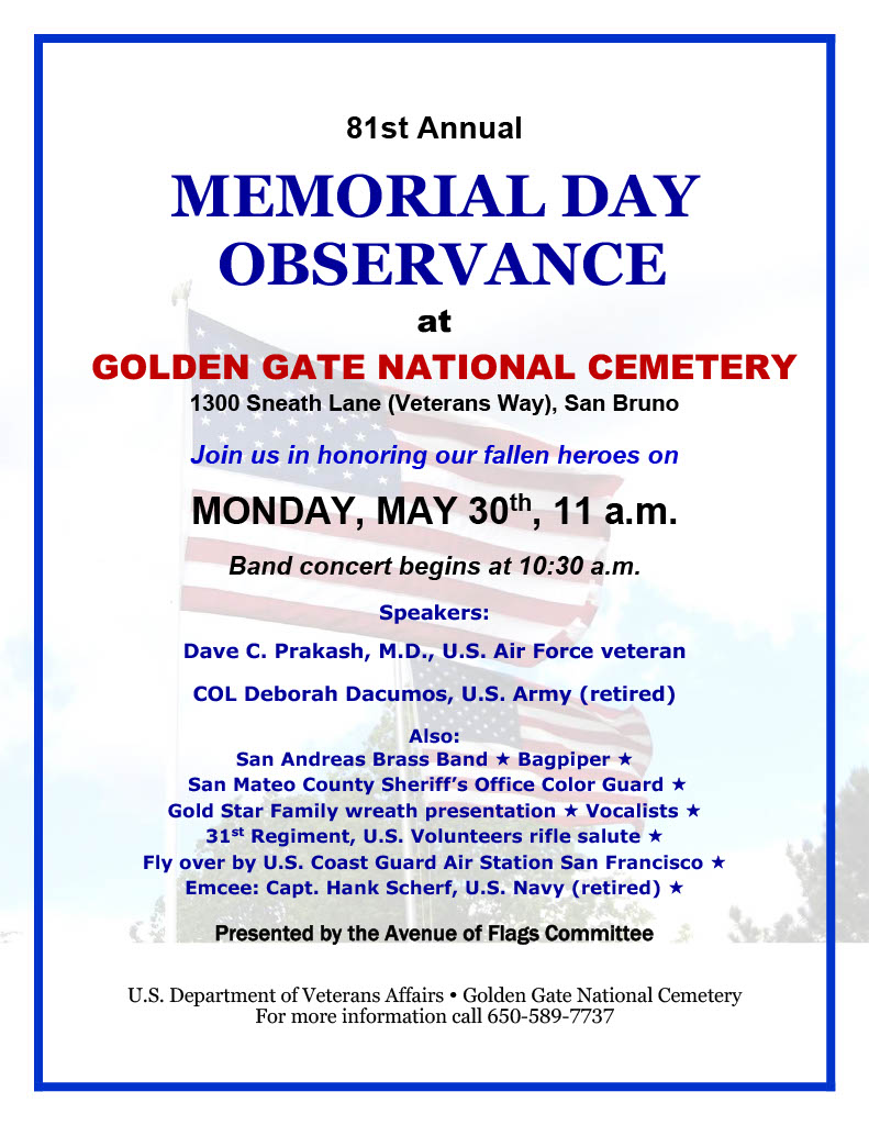 81st Memorial Day Observance!!!